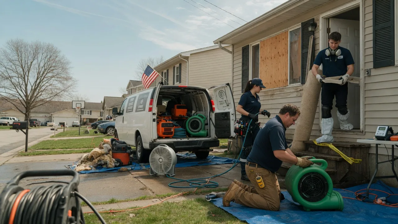 Water Damage Restoration in Argusville, ND near me